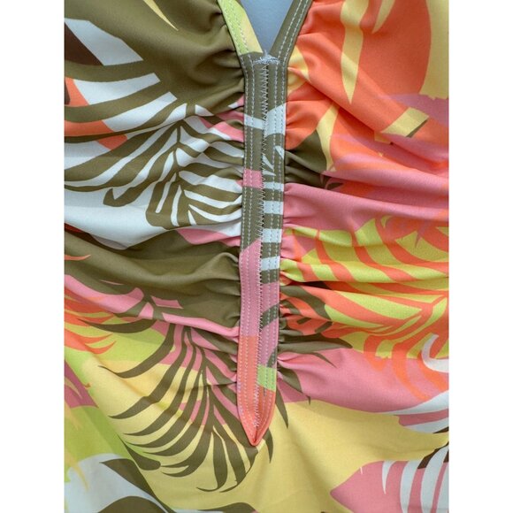 Sanctuary Swim Women's V Wire Over The Shoulder One Piece Swimsuit NWT - Picture 6 of 7
